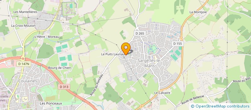 localisation de l'entreprise PRENDS LA PAUSE  LE MANS