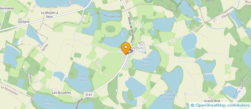 localisation de l'entreprise PRENDS LE TEMPS  JOYEUX