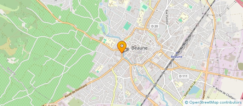 localisation de l'entreprise PRENEY J.MARC ET GUEUSSOT DANIEL à BEAUNE