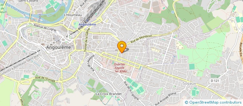localisation de l'entreprise PRENEZ DU RELIEF à ANGOULEME