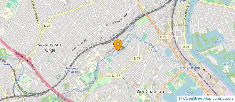 localisation de l'entreprise PRENIUM SECURITE PRIVEE à VIRY-CHATILLON