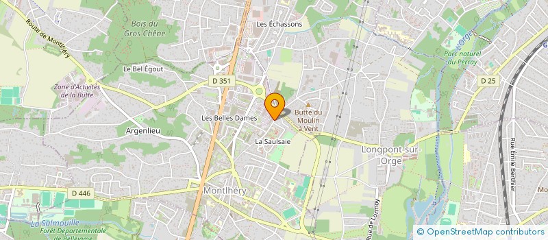 localisation de l'entreprise PRENIUM SURETE à LONGPONT-SUR-ORGE