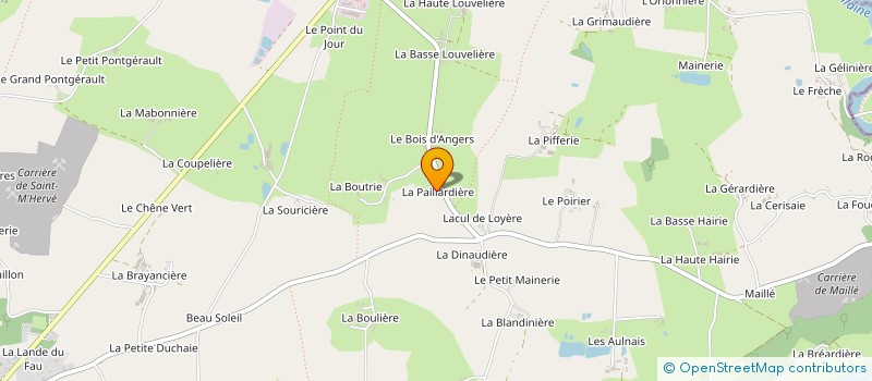 localisation de l'entreprise PRENN AOUR  SAINT-M'HERVE