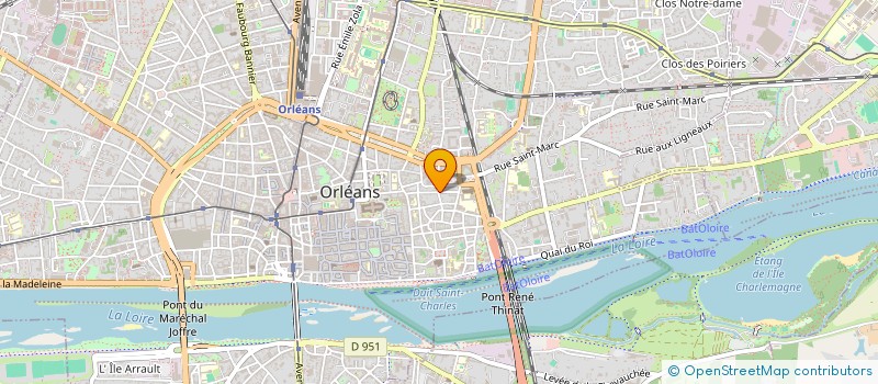 localisation de l'entreprise PRENONS L'ESCALIER à ORLEANS