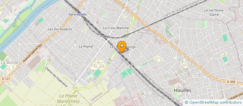 localisation de l'entreprise PRENOV à SARTROUVILLE