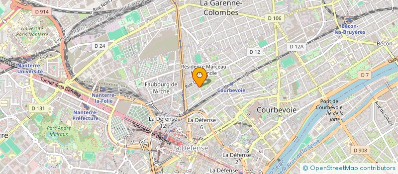 localisation de l'entreprise PRENSLOU à ASNIERES-SUR-SEINE