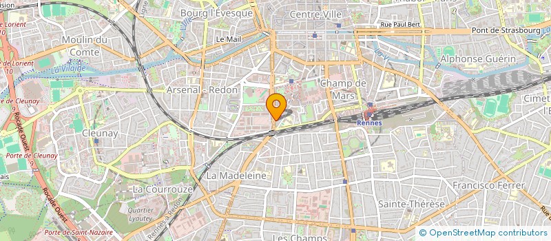 localisation de l'entreprise PREOL à RENNES