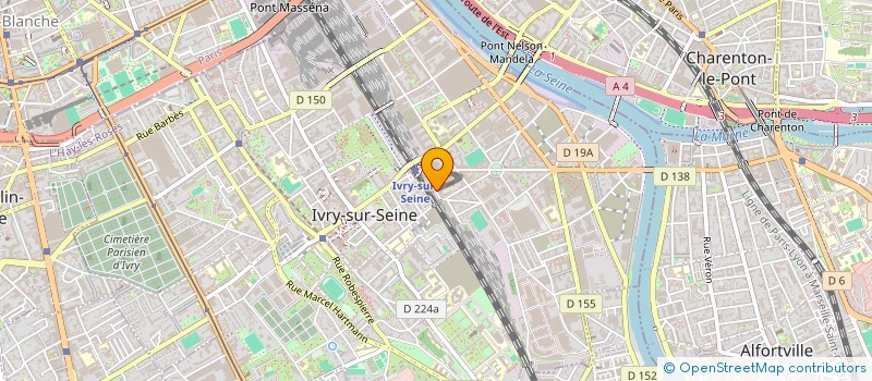 localisation de l'entreprise PREP'ETNA à IVRY-SUR-SEINE