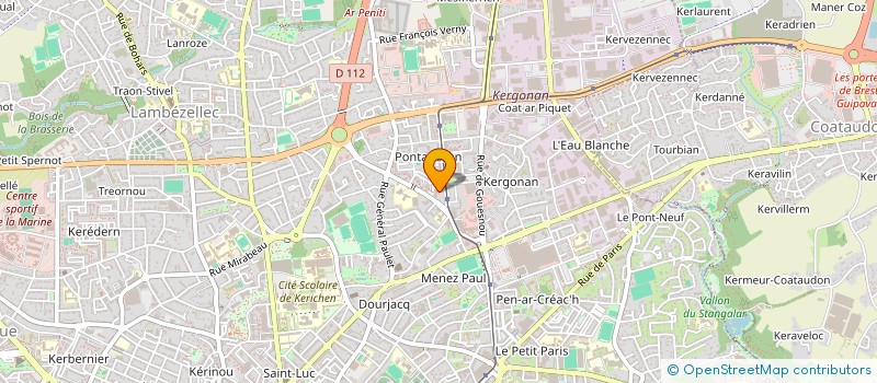 localisation de l'entreprise PREPA F.E.S 56 à BREST