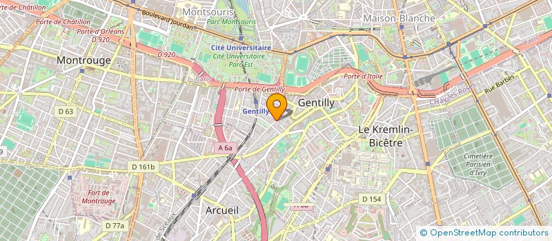localisation de l'entreprise PREPA FORMATION à GENTILLY