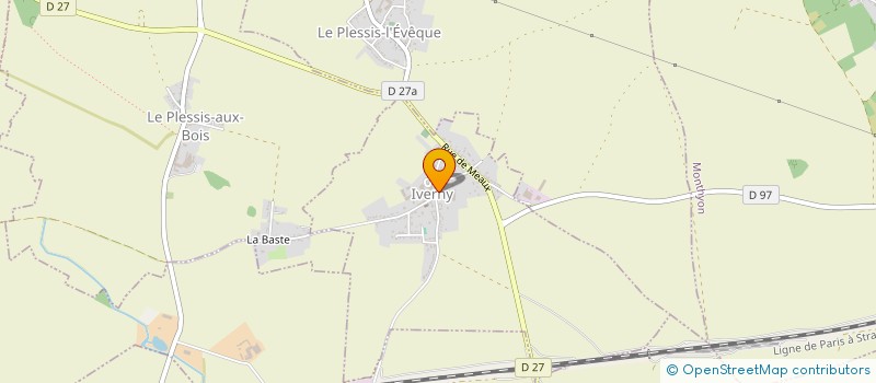 localisation de l'entreprise PREPA-PLANET IDF à MONTEVRAIN
