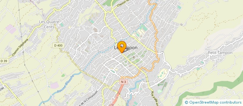 localisation de l'entreprise PREPA SUP SANTE SUD à LE TAMPON
