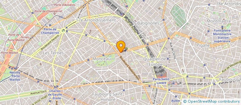 localisation de l'entreprise PREPARISIENNES  PARIS