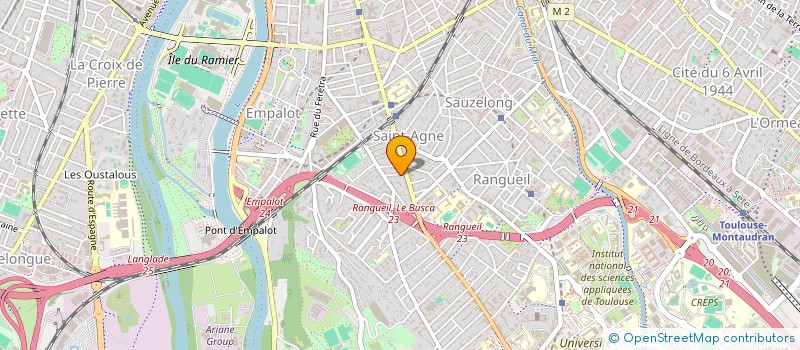 localisation de l'entreprise PREPASPORT à TOULOUSE