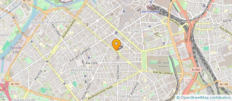 localisation de l'entreprise PREPENLIGNE à LILLE