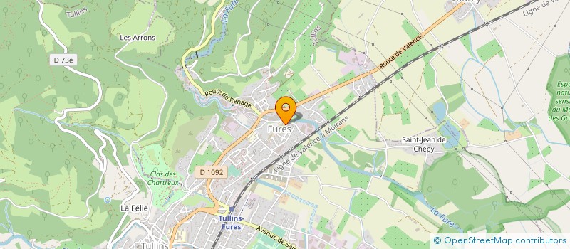 localisation de l'entreprise PREPLAST à TULLINS