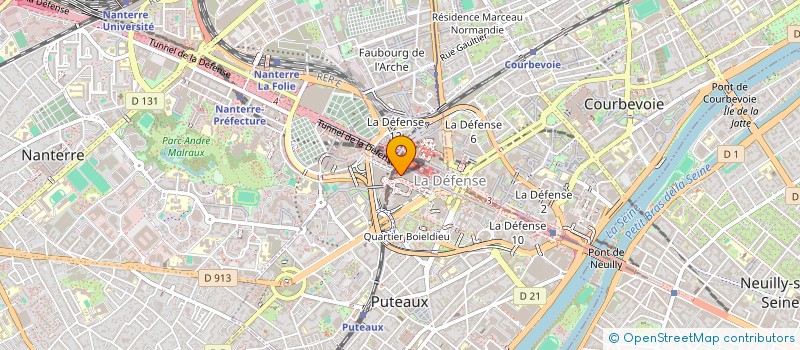 localisation de l'entreprise PREQUEST INTERNATIONAL  PUTEAUX