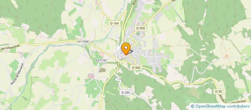 localisation de l'entreprise PRES'AGE à SAINT-CHRISTOL