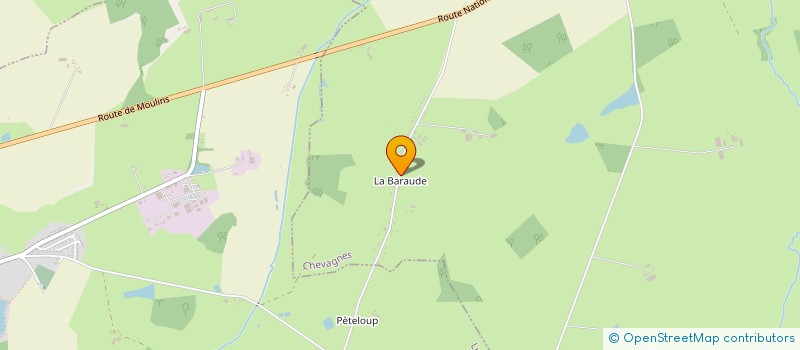 localisation de l'entreprise PRES BLANCS  CHEVAGNES