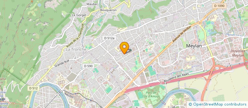 localisation de l'entreprise PRES D'ELLES  MEYLAN
