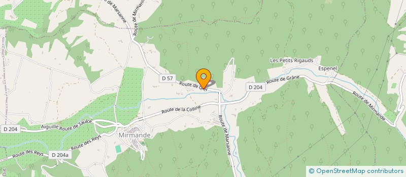 localisation de l'entreprise PRES DES REINES à MIRMANDE