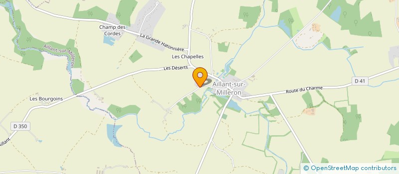 localisation de l'entreprise PRES LA FORET à AILLANT-SUR-MILLERON