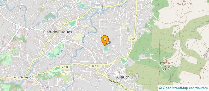 localisation de l'entreprise PRES2CHEZMOI  ALLAUCH