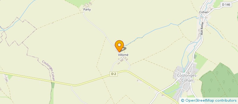 localisation de l'entreprise PRESAGE  COULONGES-COHAN