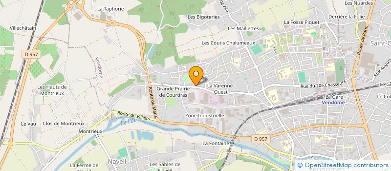 localisation de l'entreprise PRESANCE  VILLETRUN