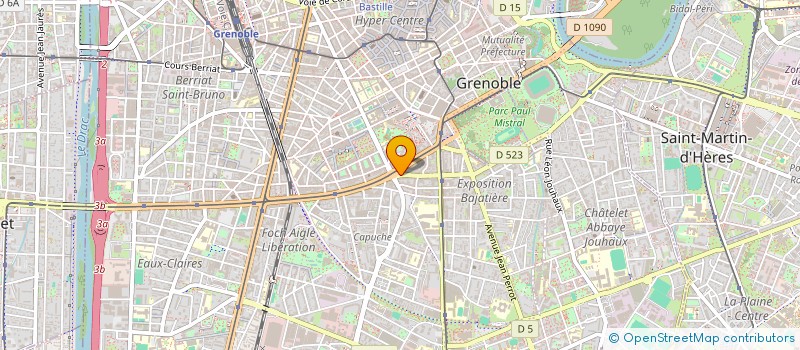 localisation de l'entreprise PRESANTIS à GRENOBLE