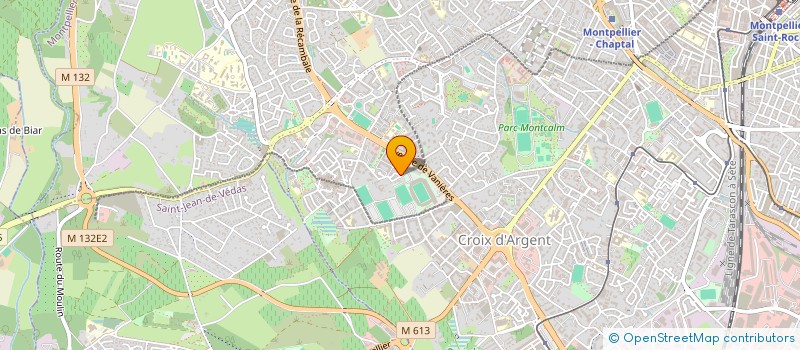 localisation de l'entreprise PRESCILLIA à MONTPELLIER