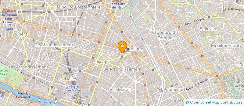 localisation de l'entreprise PRESCO INTERNATIONAL à PARIS
