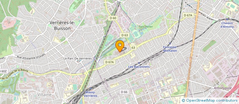 localisation de l'entreprise PRESCOM LE MANS à ANTONY