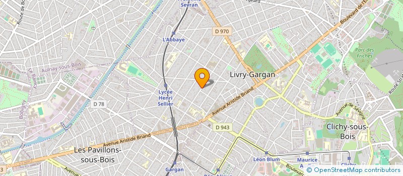 localisation de l'entreprise PRESCRIPTION.EXPERTISE.AUDIT.CONSEIL.ENVIRONNEMENTAL  LIVRY-GARGAN