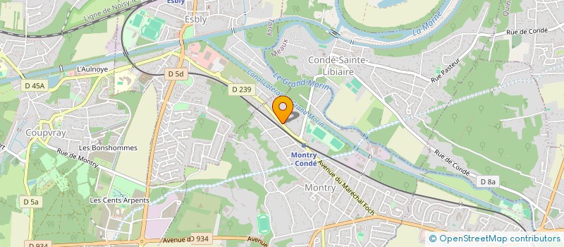 localisation de l'entreprise PRESCYLLIA VIRGINIE FREDERIC  MONTRY