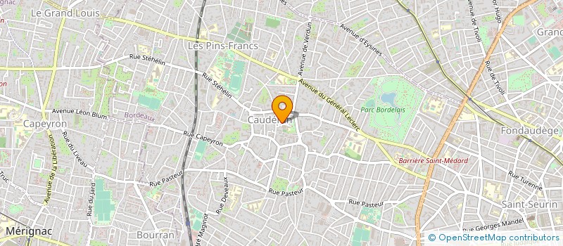 localisation de l'entreprise PRESENCE à BORDEAUX
