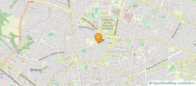 localisation de l'entreprise PRESENCE  PAU