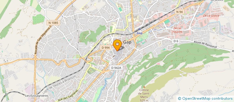 localisation de l'entreprise PRESENCE  GAP