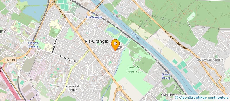 localisation de l'entreprise PRESENCE à RIS-ORANGIS
