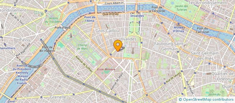 localisation de l'entreprise PRESENCE CAPITALE VALORISATION  CHATOU