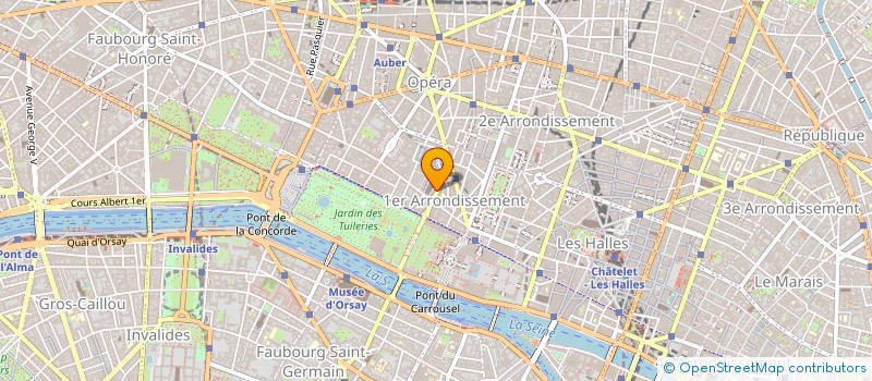 localisation de l'entreprise PRESENCE CONSEIL  PARIS