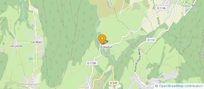 localisation de l'entreprise PRESENCE EURL  LA MOTTE-SAINT-MARTIN