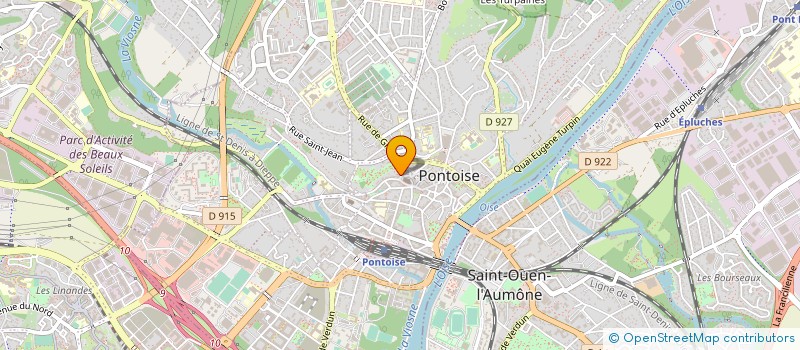 localisation de l'entreprise PRESENCE FORMATION INSERTION à PONTOISE