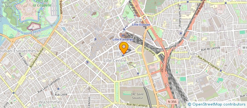 localisation de l'entreprise PRESENCE HABITAT à LILLE