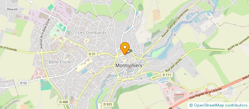 localisation de l'entreprise PRESENCE HABITAT RENOVATION à MONTIVILLIERS