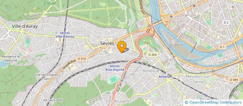 localisation de l'entreprise PRESENCE IMMO à SEVRES
