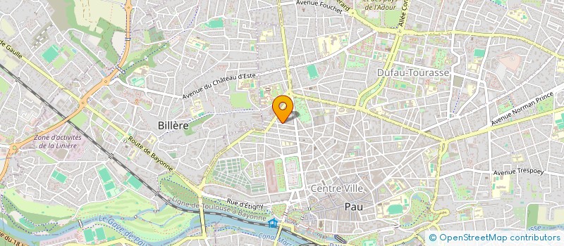 localisation de l'entreprise PRESENCE NUIT à PAU