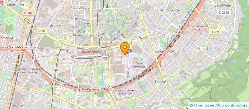 localisation de l'entreprise PRESENCE PLUS à EYBENS