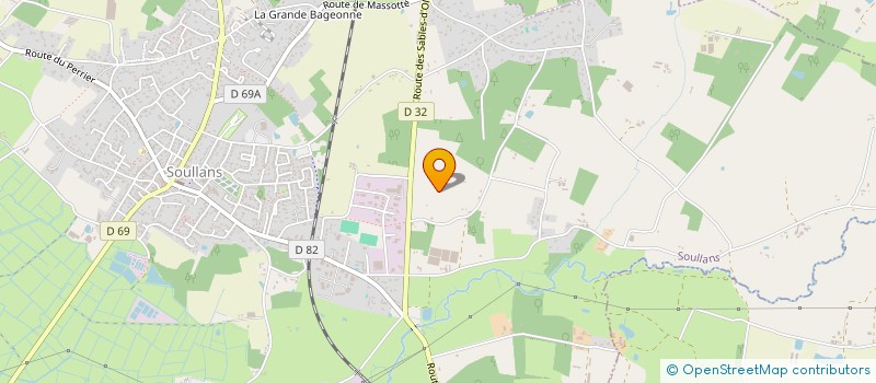 localisation de l'entreprise PRESENCE PROTECTION  SOULLANS