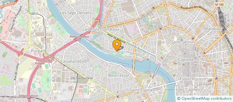 localisation de l'entreprise PRESENCE SUD à TOULOUSE